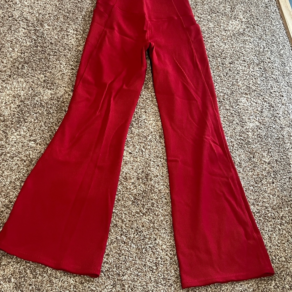 Athleta Vibrant Red Pants